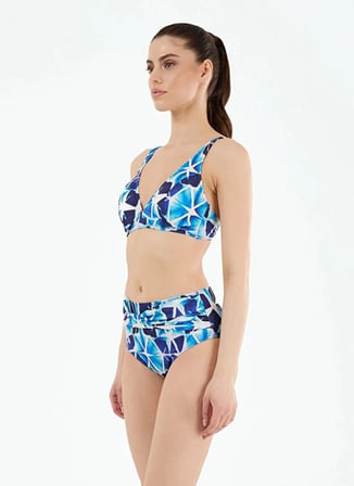 Louren Mavi Kadın Bikini Takım B21052