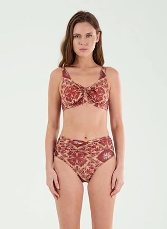 Louren Bordo Kadın Bikini Takım B21059