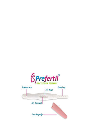 Prefertil Ultra Erken Gebelik/Hamilelik Testi - [ 1 Kutu = 1 Test ]