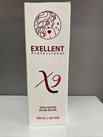 EXELLENT DURULANMAYAN SAÇ MASKESI X9