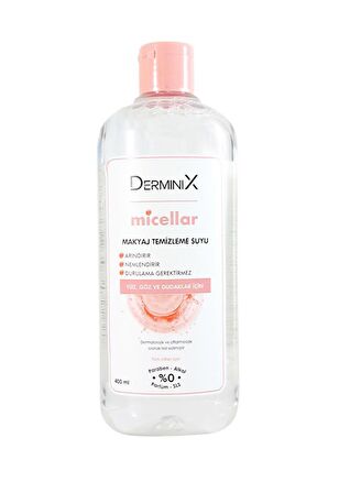 Derminix Micellar Makyaj Temizleme Suyu