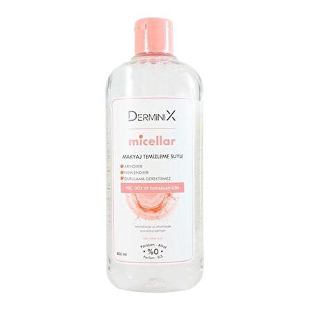 Derminix Micellar Makyaj Temizleme Suyu
