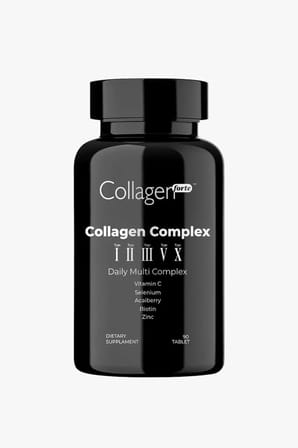 5 Tip Kolajen Complex Tip 1,2,3,5 Ve Tip 10 Biotin, Çinko, Selenyum, Vitamin C & Açai, 90 Tablet