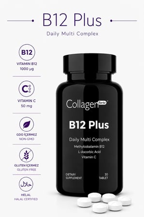 Collagen Forte Platinum B12 Plus Methylcobalamin & Vitamin C