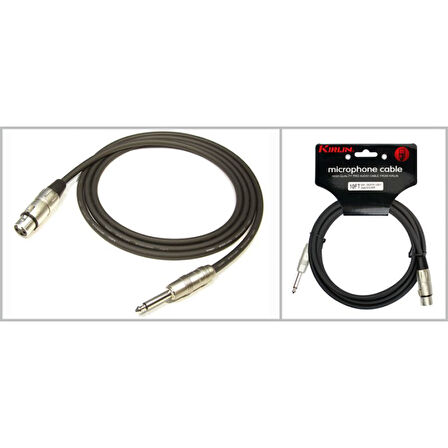 Kirlin Cable MP-482PR-6MT 24AWG, XLR F - 1/4'' MONO PLUG