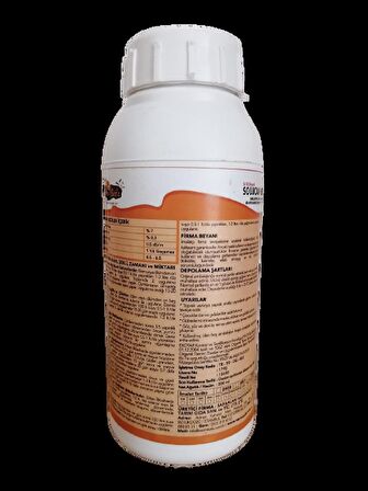 %100 Organik Vermisafa Konsantre Sıvı Solucan Gübresi 500 ML