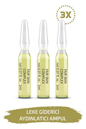 Skin Accents Aydınlatıcı-Leke Karşıtı Leke Ampul  3x2 ml 