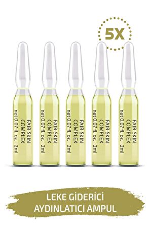 Skin Accents Aydınlatıcı-Leke Karşıtı Leke Ampul  5x2 ml 