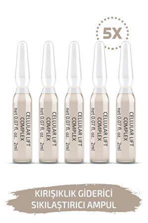 Skin Accents Kırışıklık Karşıtı Hyalüronik Asit 30 Yaş + Gece-Gündüz Vücut Ampul 5x2 ml 