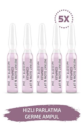 Skin Accents Germe Etkili Hyalüronik Asit 30 Yaş + Gece-Gündüz Vücut Ampul 5x2 ml 