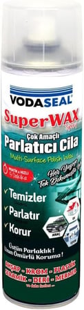 Vodaseal SuperWax Çok Amaçlı Parlatıcı Cila 500 ml