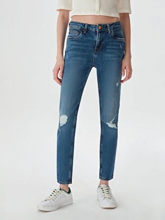 Lına Normal Bel Jean Pantolon