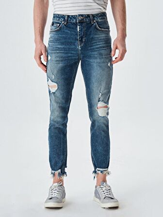 Eddard X Düşük Bel Havuç Kesim Jean Pantolon