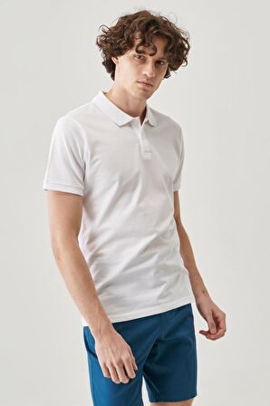 Regular Fit Normal Kesim Polo Yaka %100 Pamuk Tişört