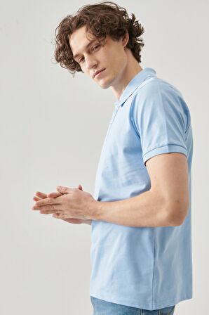 Regular Fit Normal Kesim Polo Yaka %100 Pamuk Tişört
