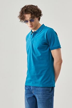 Regular Fit Normal Kesim Polo Yaka %100 Pamuk Tişört