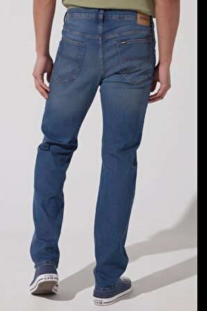 Daren Regular Straight Fit Normal Bel Esnek Jean Kot Pantolon