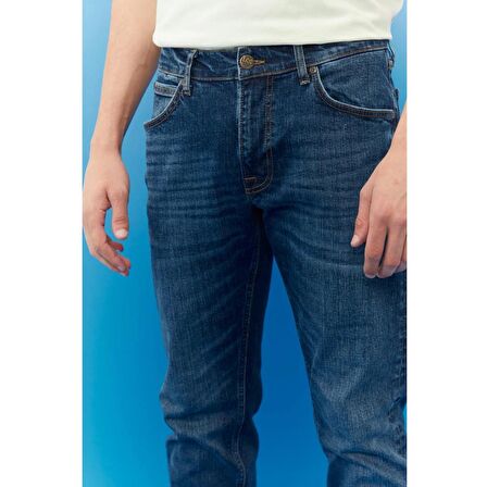 Luke Slim Fit Düşük Bel Denim Esnek Jean Kot Pantolon