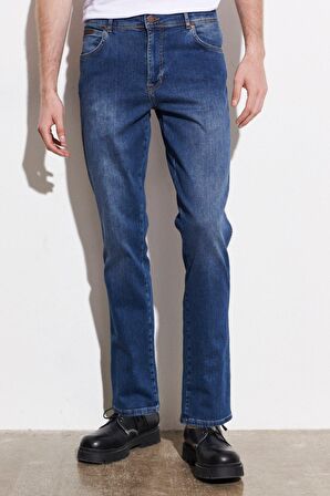 Texas Straight Fit Normal Bel Denim Esnek Jean Kot Pantolon