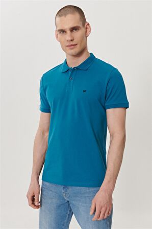 Regular Fit Normal Kesim Polo Yaka %100 Pamuk Tişört