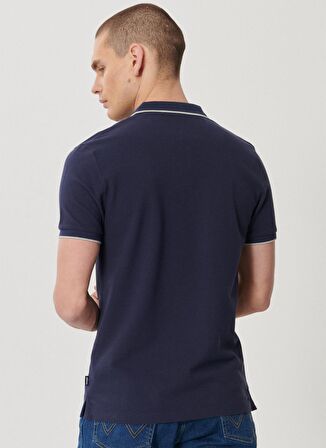 Slim Fit Dar Kesim Polo Yaka %100 Pamuk Tişört
