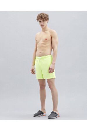 Skechers Swimwear M 5 Inch Swimshort Erkek Neon Green Deniz Şortu - S211654-302