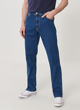 Texas Straight Fit Normal Bel Denim Esnek Jean Kot Pantolon