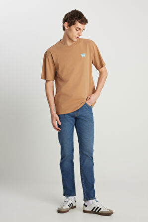 Arizona Straight Fit Normal Bel Denim Esnek Jean Kot Pantolon