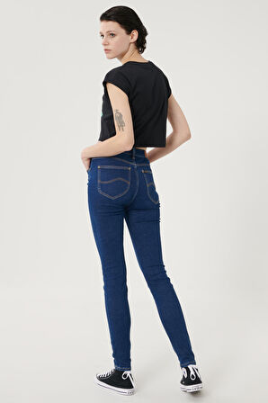 Scarlett High Skinny Fit Denim Esnek Jean Kot Pantolon