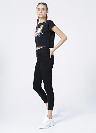 Scarlett High Skinny Fit Denim Esnek Jean Kot Pantolon