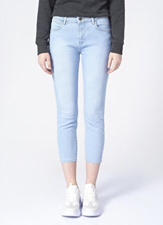 Skinny Fit Denim Esnek Jean Kot Pantolon