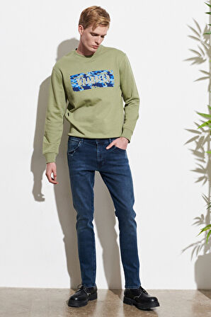 Larston Slim Fit Dar Kesim Düşük Bel Esnek Jean Kot Pantolon