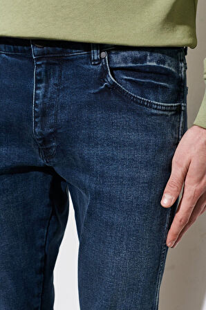 Larston Slim Fit Dar Kesim Düşük Bel Esnek Jean Kot Pantolon