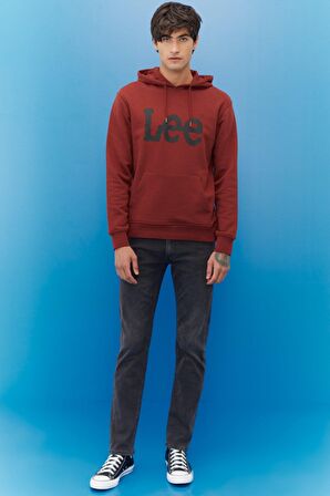 Regular Fit Normal Kesim %100 Pamuk Kapüşonlu Sweatshirt