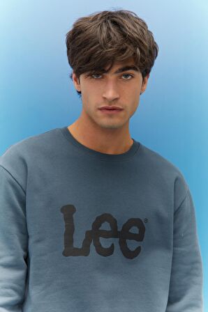 Regular Fit Normal Kesim %100 Pamuk Sıfır Yaka Sweatshirt