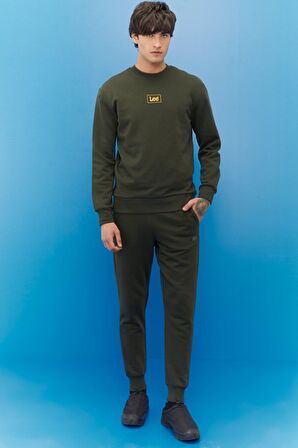 Regular Fit Normal Kesim Sıfır Yaka Sweatshirt