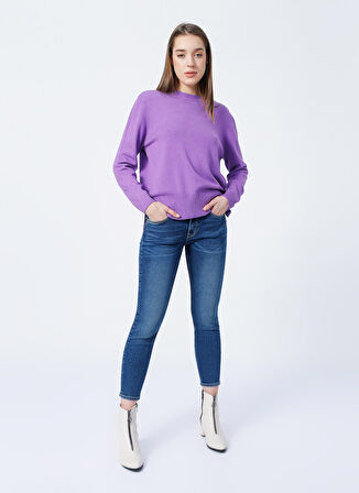 Scarlett High Skinny Fit Denim Esnek Jean Kot Pantolon