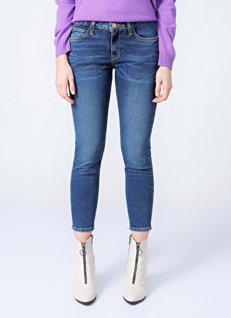 Scarlett High Skinny Fit Denim Esnek Jean Kot Pantolon