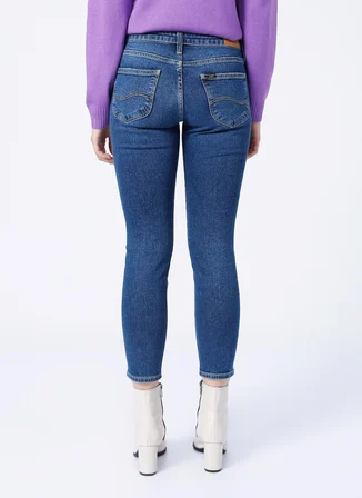 Scarlett High Skinny Fit Denim Esnek Jean Kot Pantolon