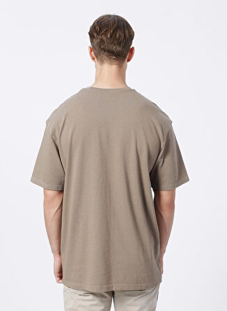 Lee Bisiklet Yaka Taş Erkek T-Shirt Heavyweight SS CNeck Core Loose T-s