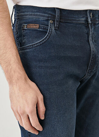 Wrangler Normal Bel Slim Fit Mavi Erkek Denim Pantolon Texas Slim Jean Pantolon