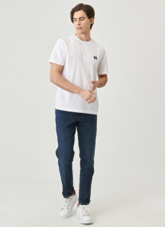 Wrangler Normal Bel Slim Fit Mavi Erkek Denim Pantolon Texas Slim Jean Pantolon