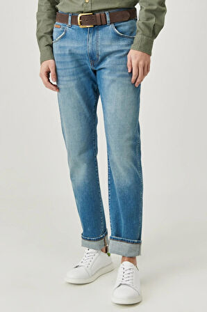 Texas Slim Fit Normal Bel Denim Esnek Jean Kot Pantolon