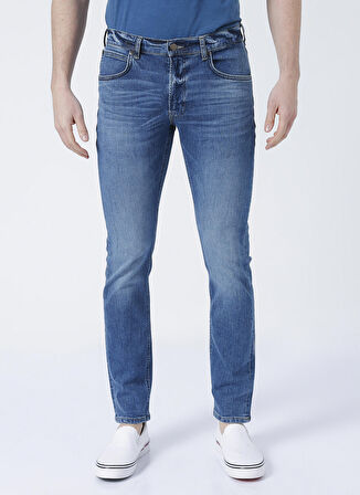Luke Slim Tapered Fit Normal Bel Esnek Jean Kot Pantolon