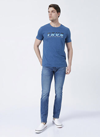Luke Slim Tapered Fit Normal Bel Esnek Jean Kot Pantolon