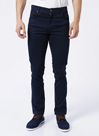 Wrangler Normal Bel Slim Fit Lacivert Erkek Chino Pantolon W12SEA114_TEXAS SLIM chino pantolon