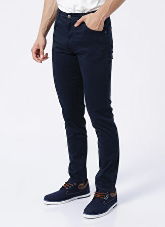 Wrangler Normal Bel Slim Fit Lacivert Erkek Chino Pantolon W12SEA114_TEXAS SLIM chino pantolon