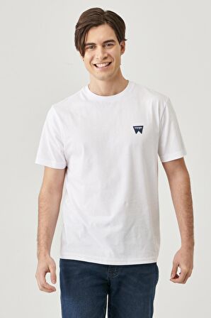 Regular Fit Normal Kesim Sıfır Yaka %100 Pamuk Logolu Tişört