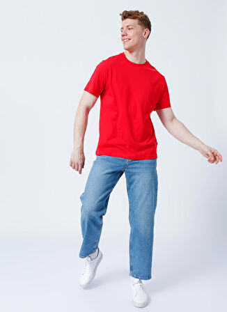 Asher Loose Fit Rahat Kesim Normal Bel Esnek Jean Kot Pantolon