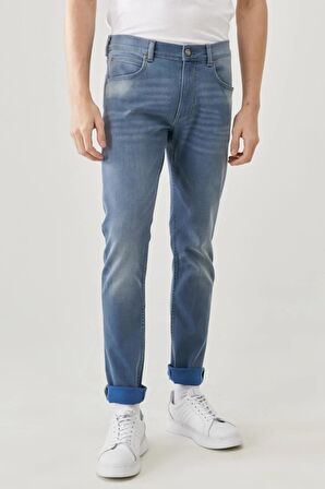 Luke Slim Tapered Esnek Jean Kot Pantolon